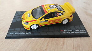 【送料無料】ホビー　模型車　車　レーシングカー プジョーラリーアルゼンチンジオdiecast 143 peugeot 307 wrc rally argentine 2006 n28 gio5