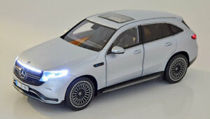 【送料無料】ホビー　模型車　車　レーシングカー メルセデスマチックメタリックシルバー118 nzg mercedes eqc 400 4 matic 2019 silver metallise｜hokushin