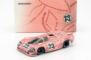 【送料無料】ホビー　模型車　車　レーシングカー ピンクポルシェブタバージョン＃ルマンヨーストメートルporsche 91720 rose pig version 23 24h lemans 1971 kauhsen, joest 118 m