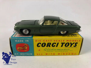 【送料無料】ホビー　模型車　車　レーシングカー クライスラーギアエポックグリーンメタルモデルjouet ancien corgi toys 241 chrysler ghia vert metal modele depoque vers 1960