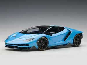 【送料無料】ホビー　模型車　車　レーシングカー ランボルギーニケフェウスautoart lamborghini centenario blue cepheus 118