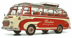 【送料無料】ホビー　模型車　車　レーシングカー モデルセトラschuco setra s6 pecheurs rouge 118