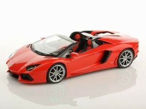 【送料無料】ホビー　模型車　車　レーシングカー モデルランボルギーニロードスターアルゴスオレンジmr models lamborghini aventador lp7004 roadster orange argos｜hokushin