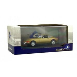 【送料無料】ホビー　模型車　車　レーシングカー オペルグアテマラメタリックゴールドsolido 421436350 143 opel gt 1968 metallique or neuf