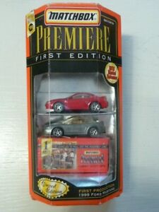 【送料無料】ホビー　模型車　車　レーシングカー マッチプレミアフォードマスタングmatchbox premiere first edition ford mustang 1999 18,980円