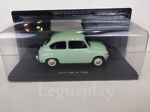 【送料無料】ホビー　模型車　車　レーシングカー スケールvoitures unforgettable salvat seat 600d 1963 echelle 124 moule sous
