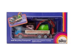 【送料無料】ホビー　模型車　車　レーシングカー メルセデスリサイクルキャリアボックスsiku 2920 mercedes recyclage transporteur 155 neuf dans sa boite 2853 18,980円