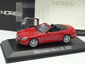 【送料無料】ホビー　模型車　車　レーシングカー メルセデスnorev 143 mercedes sl 500 rouge
