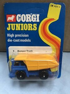 【送料無料】ホビー　模型車　車　レーシングカー コーギートラックモデルビンテージカーcorgi juniors dumper camion model vintage voiture mosc