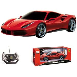 【送料無料】ホビー　模型車　車　レーシングカー フェラーリejouet enfant, ferrari 488 gtb voiture radiocommandee 114eme