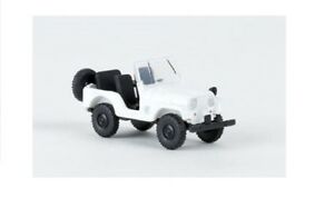 【送料無料】ホビー　模型車　車　レーシングカー ユニバーサルジープbrekina 58902 187 jeep universel blanc neuf 14,425円