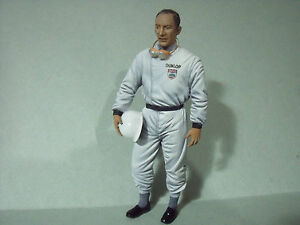 【送料無料】ホビー　模型車　車　レーシングカー スターリングモスfigurine  118  stirling  moss   vroom   a  peindre  unpainted  unbemalt  cmc