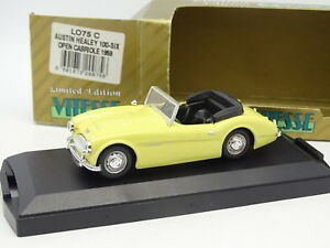 【送料無料】ホビー　模型車　車　レーシングカー オースティンヒーリーイエローvitesse 143 austin healey 1006 jaune 1959