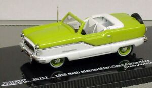 【送料無料】ホビー　模型車　車　レーシングカー ナッシュメトロポリタンカブリオレミニチュアカーnash metropolitan cabriolet voiture miniature 143
