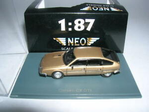 【送料無料】ホビー　模型車　車　レーシングカー ネオシトロエンメタルベージュリムneo citroen cx gti beige metalique 187 neuf emballage dorigine lim h0