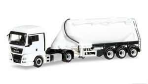 【送料無料】ホビー　模型車　車　レーシングカー サイロherpa 013208 ? minikit man tgx xlx semiremorque silos blanc ? 187