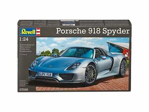 【送料無料】ホビー　模型車　車　レーシングカー ポルシェスパイダープラスチックモデルキットporsche 918 spyder 124 plastic model kit revell