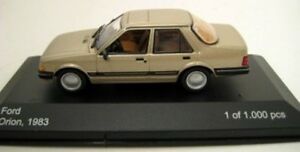 【送料無料】ホビー　模型車　車　レーシングカー ホワイトボックスフォードフィエスタオリオンモデルカプリboite blanche 027 050 079 163 ford fiesta rs200 orion capri modele road cars 143rd