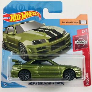 【送料無料】ホビー　模型車　車　レーシングカー ホットホイールスカイラインマテルhot wheels nissan skyline gtr bnr34 nissan 25 mattel