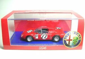 【送料無料】ホビー 模型車 車 レーシングカー アルファロメオニュルブルクリンクalfa romeo 332 fleron n22 nurburgring 1967