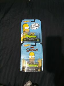 【送料無料】ホビー　模型車　車　レーシングカー ホットホイールレトロエンターテイメントホーマーhot wheels retro entertainment the homer x2