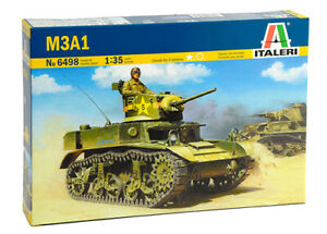 【送料無料】ホビー　模型車　車　レーシングカー タンクプラスチックモデルキットm3a1 tank 135 plastic model kit italeri