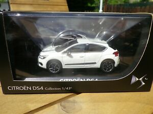 【送料無料】ホビー 模型車 車 レーシングカー コレクションシトロエンボックスnorev collection 143 citroen ds 4 blanc, etat neuf en boite
