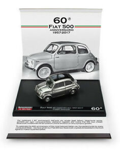 【送料無料】ホビー　模型車　車　レーシングカー フィアットスワロフスキーモデルfiat 500 60 anniversario 19572017 cristalli swarovski 143 model s1727 brumm