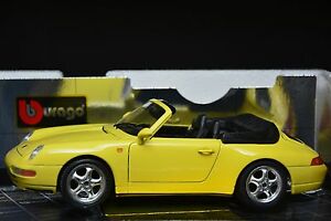 【送料無料】ホビー 模型車 車 レーシングカー ポルシェカレラカブリオレカーモデルporsche 911 carrera cabriolet 118 voiture modele