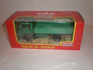 【送料無料】ホビー　模型車　車　レーシングカー ロシアマズテクノロジーズトラックナッシュ143 russe camion maz500 vert nash avtoprom