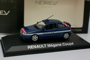 【送料無料】ホビー　模型車　車　レーシングカー ルノーメガーヌクーペnorev 143 renault megane coupe gendarmerie