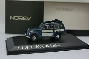 【送料無料】ホビー　模型車　車　レーシングカー フィアットベルヴェデーレnorev 143 fiat 500 c belvedere