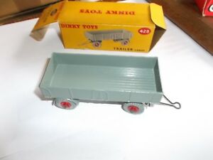 【送料無料】ホビー　模型車　車　レーシングカー モデルトレーラーボックスdinky toys modele 428 remorque cret en tres bon etat