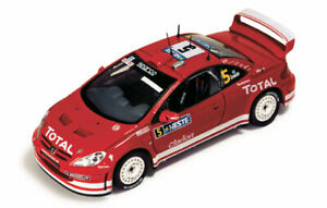 【送料無料】ホビー　模型車　車　レーシングカー ミニチュアラリーダイカストネットワークスケールプジョーminiature voiture rally diecast ixo echelle 143 peugeot 307 wrc