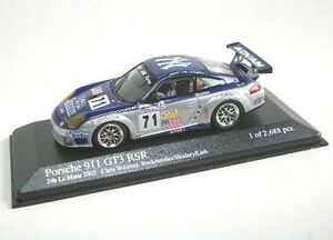【送料無料】ホビー　模型車　車　レーシングカー ポルシェルマンporsche 911 gt3 rsr n71 lemans 2005