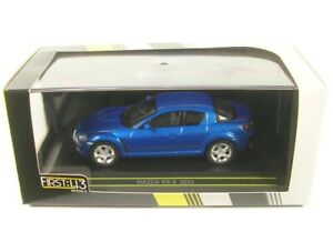 【送料無料】ホビー　模型車　車　レーシングカー マツダmazda rx8 bleu 2003 rhd