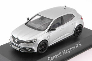 【送料無料】ホビー 模型車 車 レーシングカー ルノーメガーヌプラチナシルバーモデルrenault megane rs 2018 platine silver 143 model 517728 norev