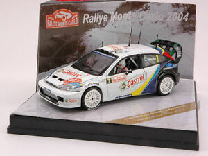 【送料無料】ホビー　模型車　車　レーシングカー フォードフォーカスモンテカルロラリーモデルford focus 7 rallye monte carlo 2004 143 model 43303 vitesse