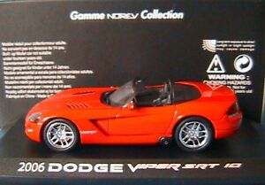 【送料無料】ホビー　模型車　車　レーシングカー ダッジバイパーレッドdodge viper convertible rouge 2006 norev 950025 143 21,754円