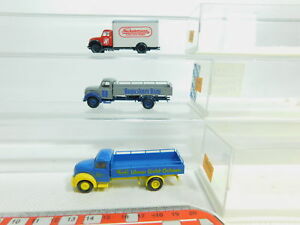 【送料無料】ホビー　模型車　車　レーシングカー ＃トラックボックスオンbn1230,5 3x brekina h0 187 camion magirusdeutz 420142024215, box