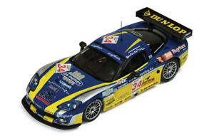 【送料無料】ホビー　模型車　車　レーシングカー ミニチュアスケールネットワークモデルコルベットスパダイカストモデルminiature voiture echelle 143 ixo model corvette c6r n34 spa modele diecast