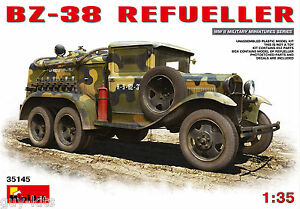【送料無料】ホビー　模型車　車　レーシングカー タンカートラックガスソキットcamionciterne sovietique gaz bz38 kit miniart 135 n 35145