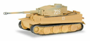 【送料無料】ホビー　模型車　車　レーシングカー バトルタンクタイガーハイブリッドモデルherpa 745536 chars de combat tigre hybrid, modele 187 h0