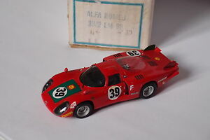 【送料無料】ホビー　模型車　車　レーシングカー キットエクスアンプロヴァンスアルファロメオ＃ルマンkit monte provence moulage alfa romeo 332 39 le mans 1968 143