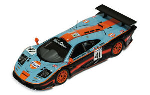 【送料無料】ホビー　模型車　車　レーシングカー ミニチュアスケールネットワークモデルminiature voiture echelle 143 ixo model mc laren f1 gtr n41 2nd lm 97 jauge