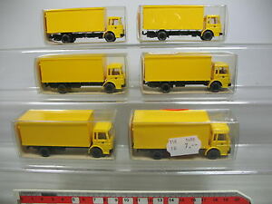 【送料無料】ホビー　模型車　車　レーシングカー ＃トラックマントラックポストミントボックスaf1970,5 6x wiking h0 187 18 552 camion mancamion post, mint box