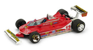 【送料無料】ホビー　模型車　車　レーシングカー フェラーリヴィルヌーヴディジョン?143 ferrari 312 t4 villeneuve dijon 1979 143 ? brumm r512