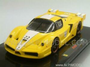 【送料無料】ホビー　模型車　車　レーシングカー フェラーリイエローホットホイールferrari fxx yellow 143 hot wheels n5612