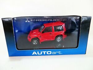 【送料無料】ホビー　模型車　車　レーシングカー パジェロボックスボックスautoart 59203 mitsubushi pajero evo rouge 143 en parfait etat, dans sa boiteboxed