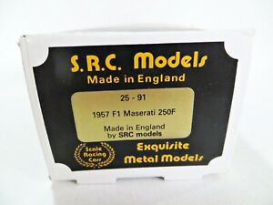 【送料無料】ホビー　模型車　車　レーシングカー モデルマセラティマセラティレースカービンテージキットsrc models 2591 1957 maserati 250 f f1 voiture de course 143 vintage metal kit